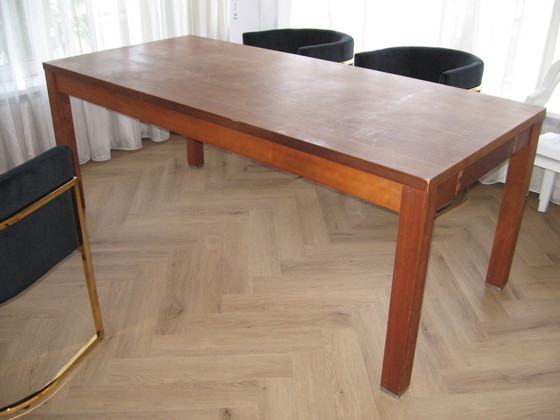 Image 1 of Eettafel Van Kersenhout