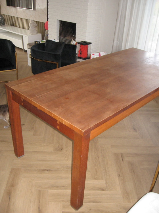 Image 1 of Eettafel Van Kersenhout