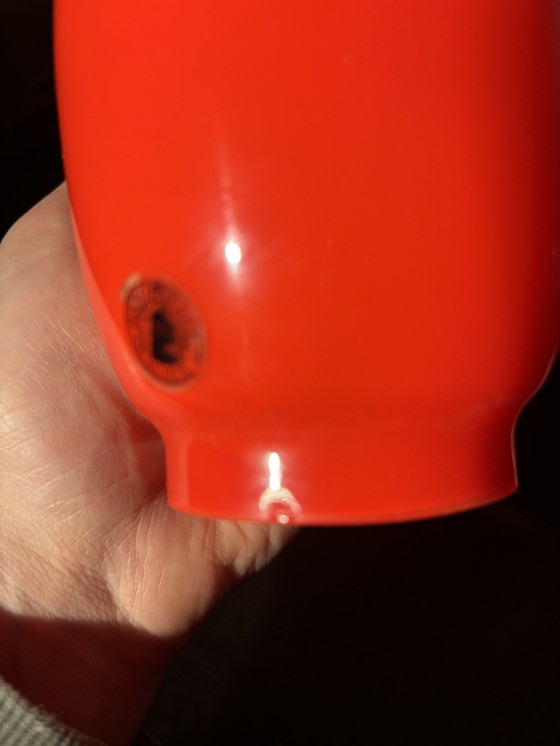 Image 1 of Vintage Ikea Fjorton Lampje (Dino Egg) Van Tatsuo Konno