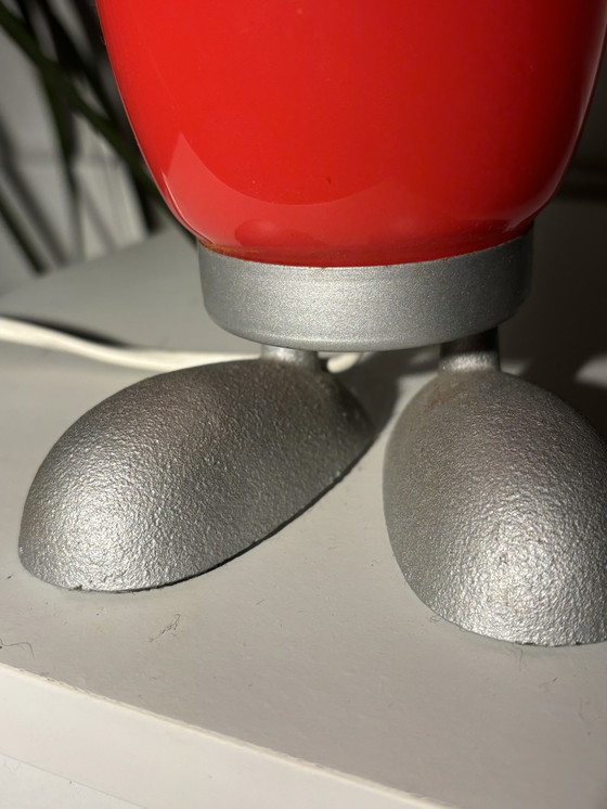 Image 1 of Vintage Ikea Fjorton Lampje (Dino Egg) Van Tatsuo Konno