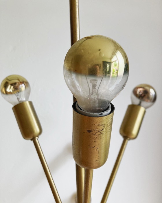 Image 1 of Vintage messing Sputnik hanglamp