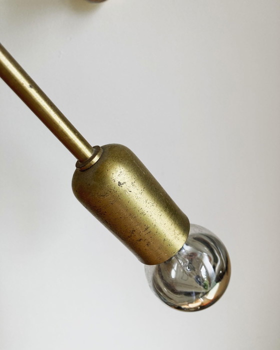 Image 1 of Vintage messing Sputnik hanglamp