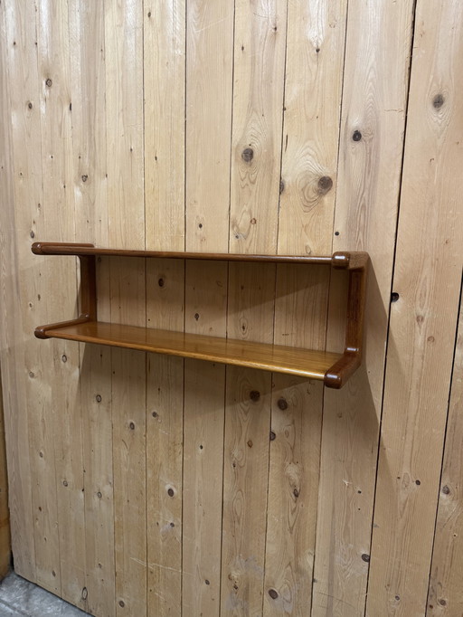 Mid Century Teakhouten Wandplank van Poul Cadovius voor Cado, 1970