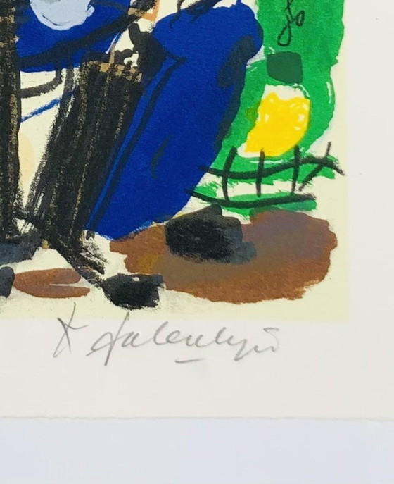 Image 1 of Kees Salentijn - Zeefdruk Persoon