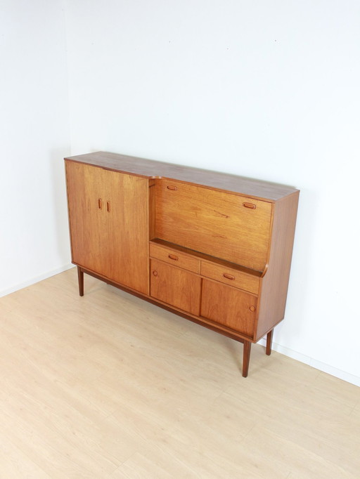 Vintage Teak Highboard