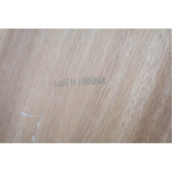 Image 1 of Vintage Deense bijzettafel in rozenhout, jaren 1960