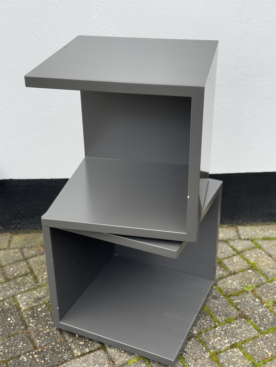 Image 1 of Set van 4 modulaire tafels of rekken