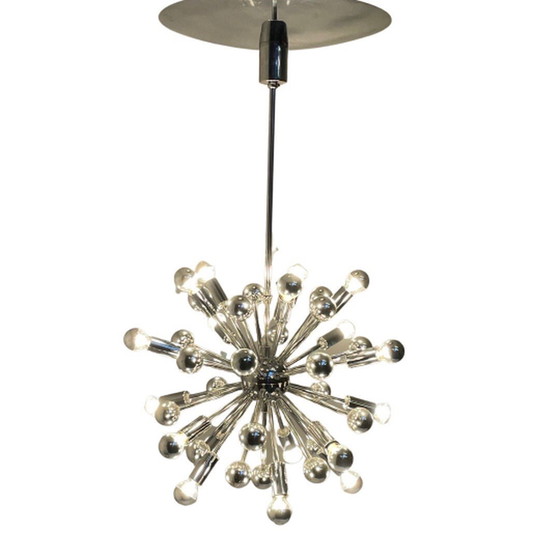 Image 1 of Vintage Spoetnik XL kroonluchter