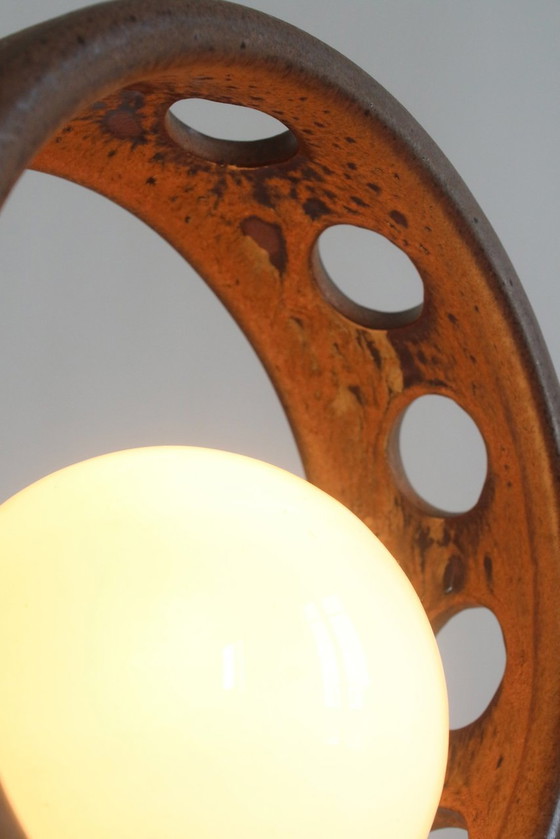 Image 1 of Primitieve Terracotta Lamp