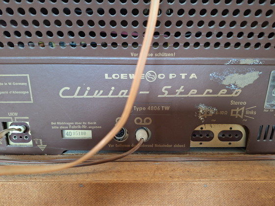 Image 1 of Loewe Opta Clivia Stereo 4806TW muziek-/ladenkast