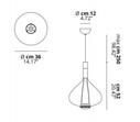 Studio Italia Hanglamp Skyfall large