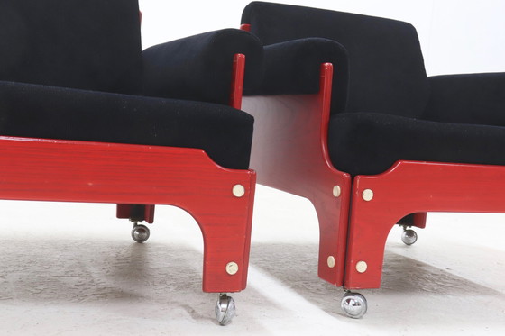 Image 1 of Vintage Jan Pieter Berghoef voor 't Spectrum SZ85 Loungestoel