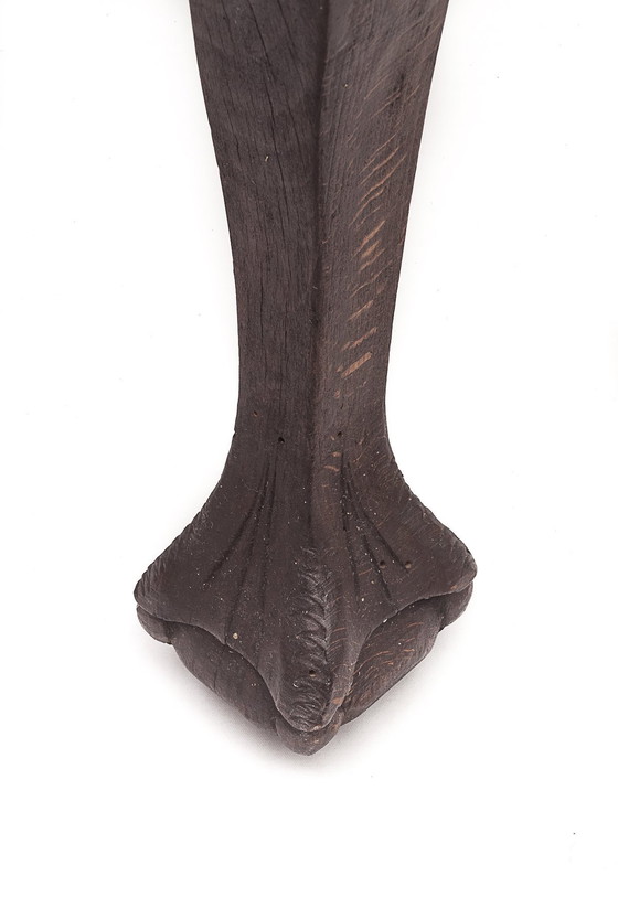 Image 1 of Massief Macassar Ebbenhout Houder, 1900