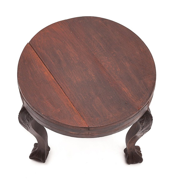 Image 1 of Massief Macassar Ebbenhout Houder, 1900