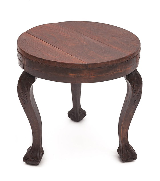 Image 1 of Massief Macassar Ebbenhout Houder, 1900