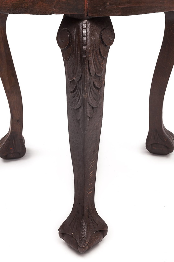 Image 1 of Massief Macassar Ebbenhout Houder, 1900