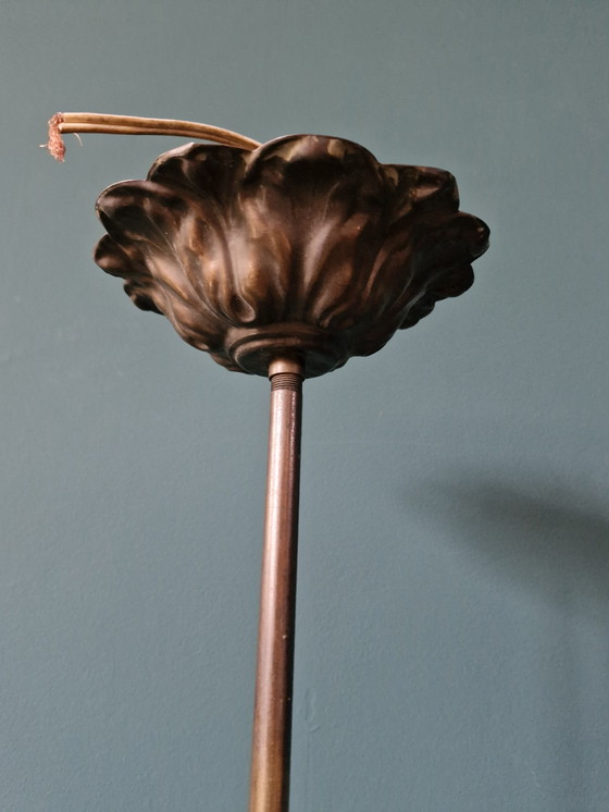Image 1 of Antieke Uranium Glas Hanglamp