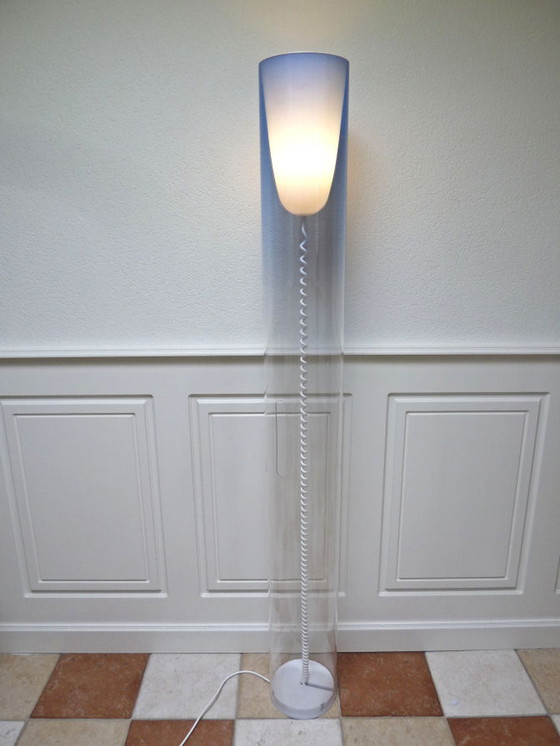 Image 1 of Kartell Toobe staande vloerlamp blauw | Ferruccio Laviani | 2007