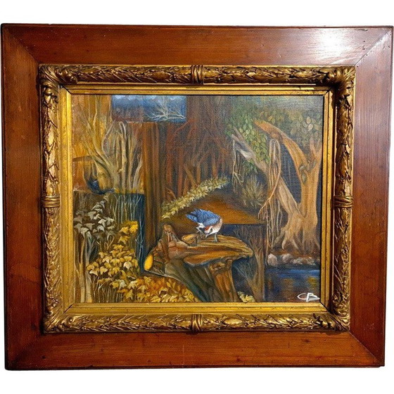 Image 1 of Exotisch vintage schilderij