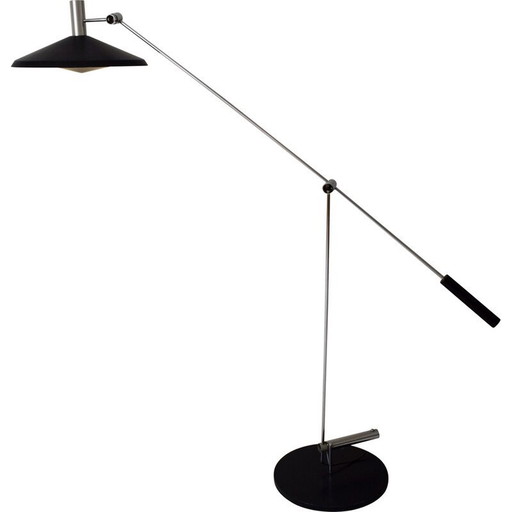Vintage Modell 600 vloerlamp door Rosemarie en Rico Baltensweiler voor Baltensweiler AG, 1950