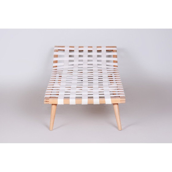 Image 1 of Vintage wit daybed van Jan Vanek Cheslong, 1950
