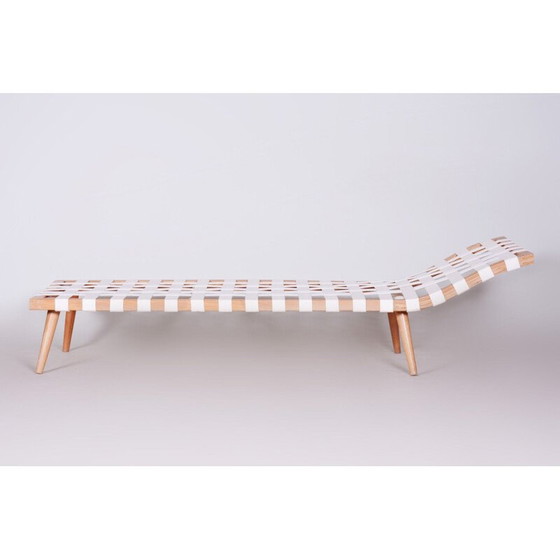Image 1 of Vintage wit daybed van Jan Vanek Cheslong, 1950