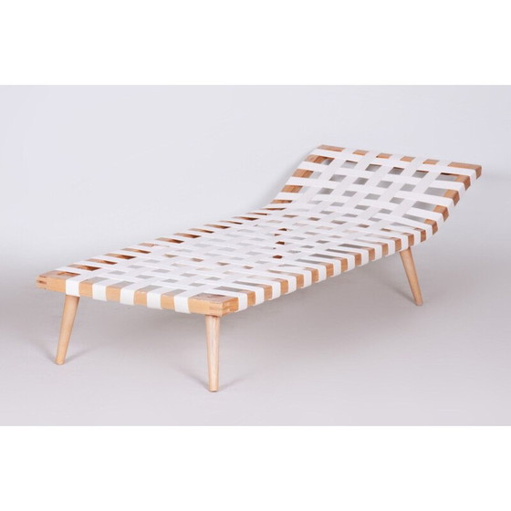 Image 1 of Vintage wit daybed van Jan Vanek Cheslong, 1950
