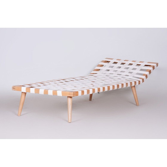 Image 1 of Vintage wit daybed van Jan Vanek Cheslong, 1950