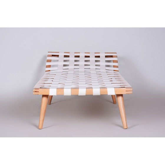 Image 1 of Vintage wit daybed van Jan Vanek Cheslong, 1950