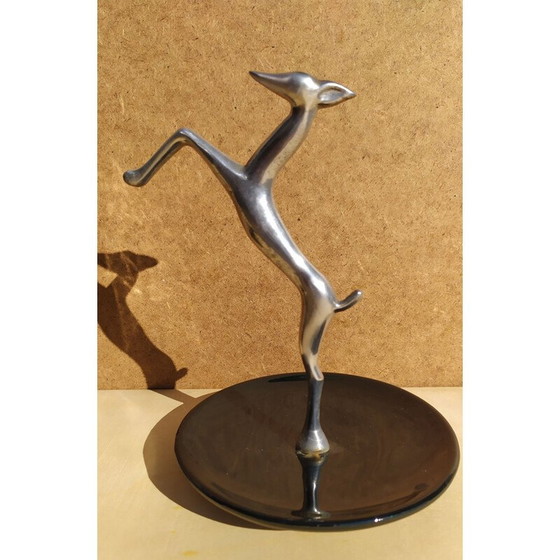 Image 1 of Paar vintage kleine sculpturen van Karl Hagenauer 1930