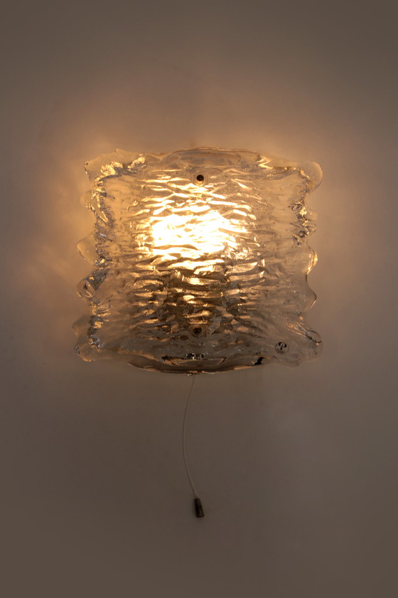 Image 1 of Peil & Putzler ice glas wandlamp