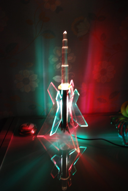 Custom made Raket lamp