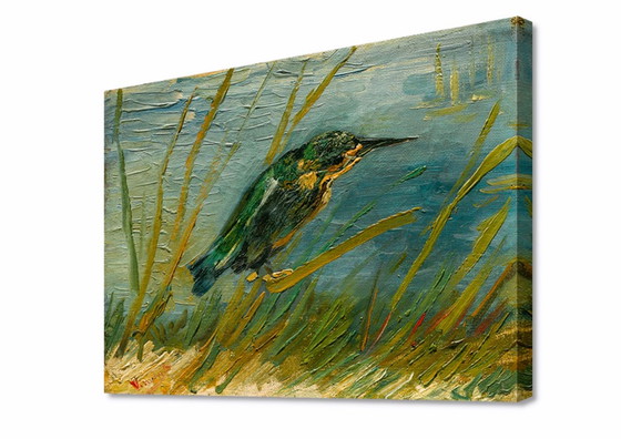 Image 1 of Vincent van Gogh - IJsvogel aan de waterkant