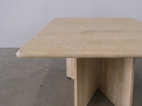 Image 1 of Vintage Travertine tafel 
