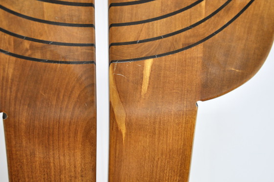 Image 1 of 4x Maxalto Africa eetkamerstoelen van Afra & Tobia Scarpa