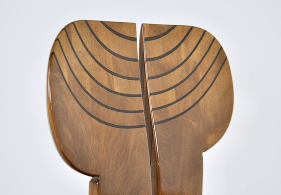 Image 1 of 4x Maxalto Africa eetkamerstoelen van Afra & Tobia Scarpa