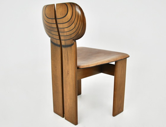 Image 1 of 4x Maxalto Africa eetkamerstoelen van Afra & Tobia Scarpa