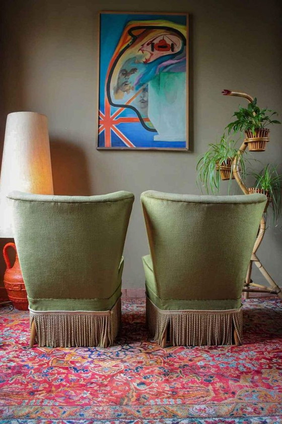 Image 1 of 2x Vintage cocktail zeteltjes