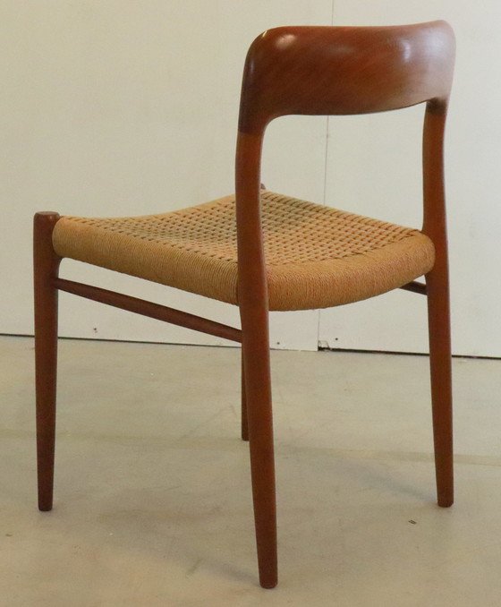 Image 1 of 4x Niels O Möller model 77 eetkamerstoelen