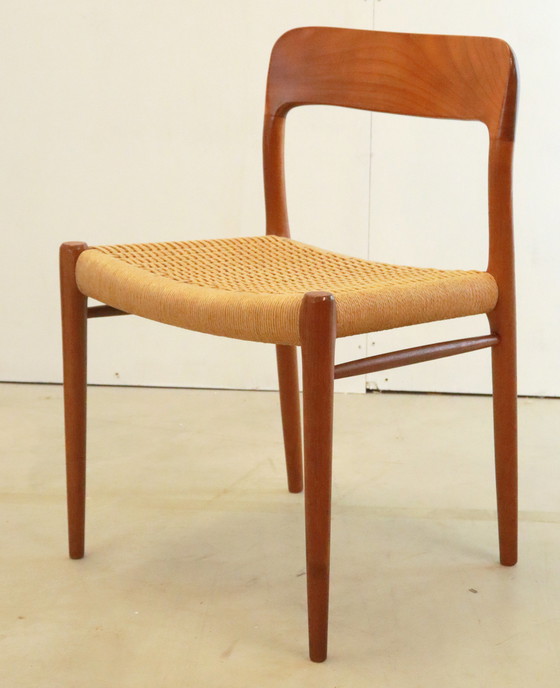 Image 1 of 4x Niels O Möller model 77 eetkamerstoelen