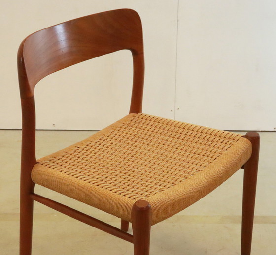 Image 1 of 4x Niels O Möller model 77 eetkamerstoelen