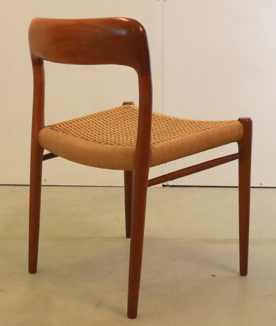 Image 1 of 4x Niels O Möller model 77 eetkamerstoelen