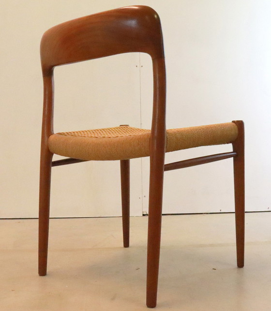 Image 1 of 4x Niels O Möller model 77 eetkamerstoelen