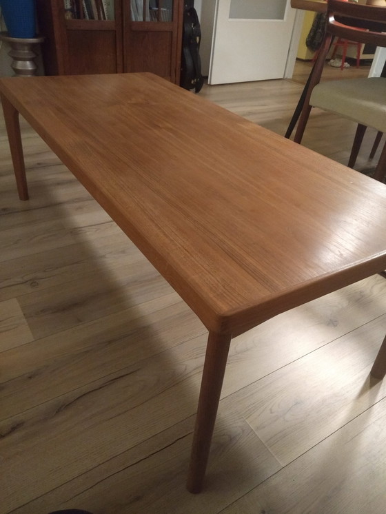 Image 1 of Vejle Stoelen en Meubelfabriek Deens Vintage Retro salontafel 1950