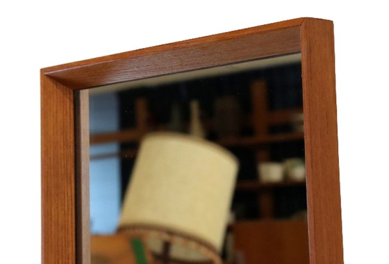 Image 1 of Vintage teak spiegel