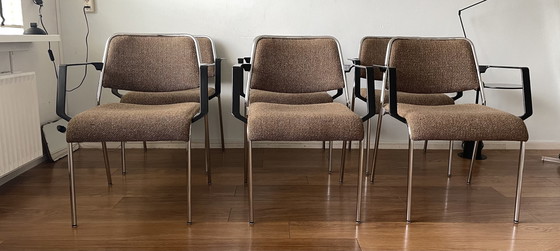 Image 1 of 6X Vintage stoelen