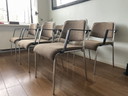 6X Vintage stoelen
