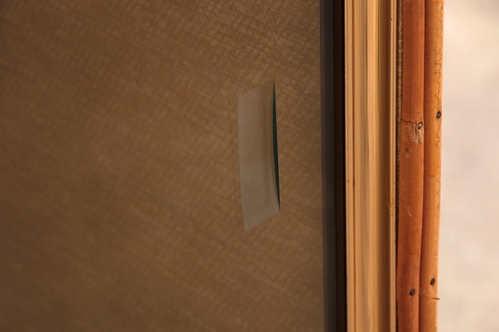 Image 1 of Vintage Franse Bamboe bar of vitrinekast jaren60s.