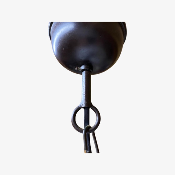 Image 1 of Wit Tiffany stijl Lamp jaren 70