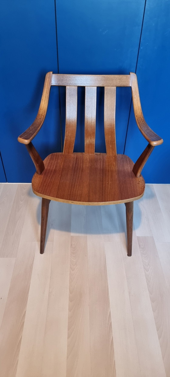 Image 1 of 2x Vintage Groot Landeweer Stoelen